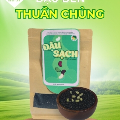 Đậu Đen Xanh Lòng Nguyên Hạt Thuận Tự Nhiên - Thập Cốc Nông Lâm (Túi 1kg)